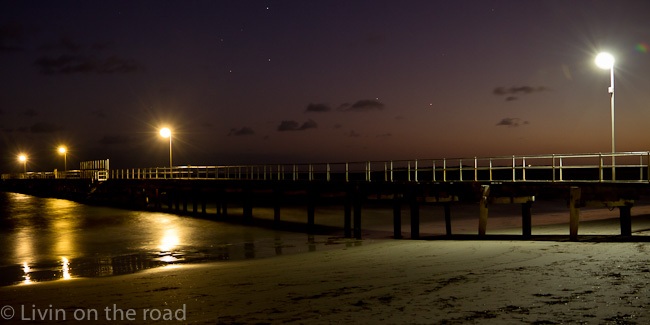 Travel blog night sky