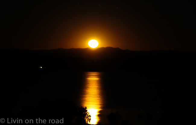 Travel blog night sky