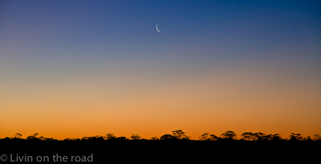 Travel blog night sky