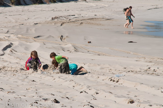 Travel blog at the beach