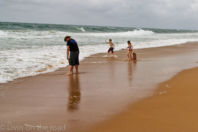 Travel blog at the beach