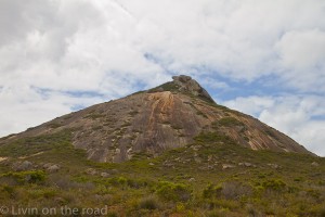 Looking up Frenchman's peek.